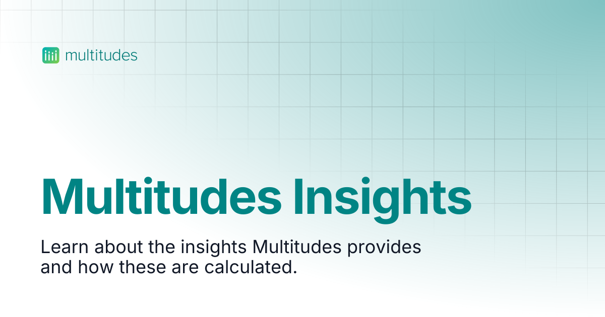 Multitudes Insights | Multitudes Help Center